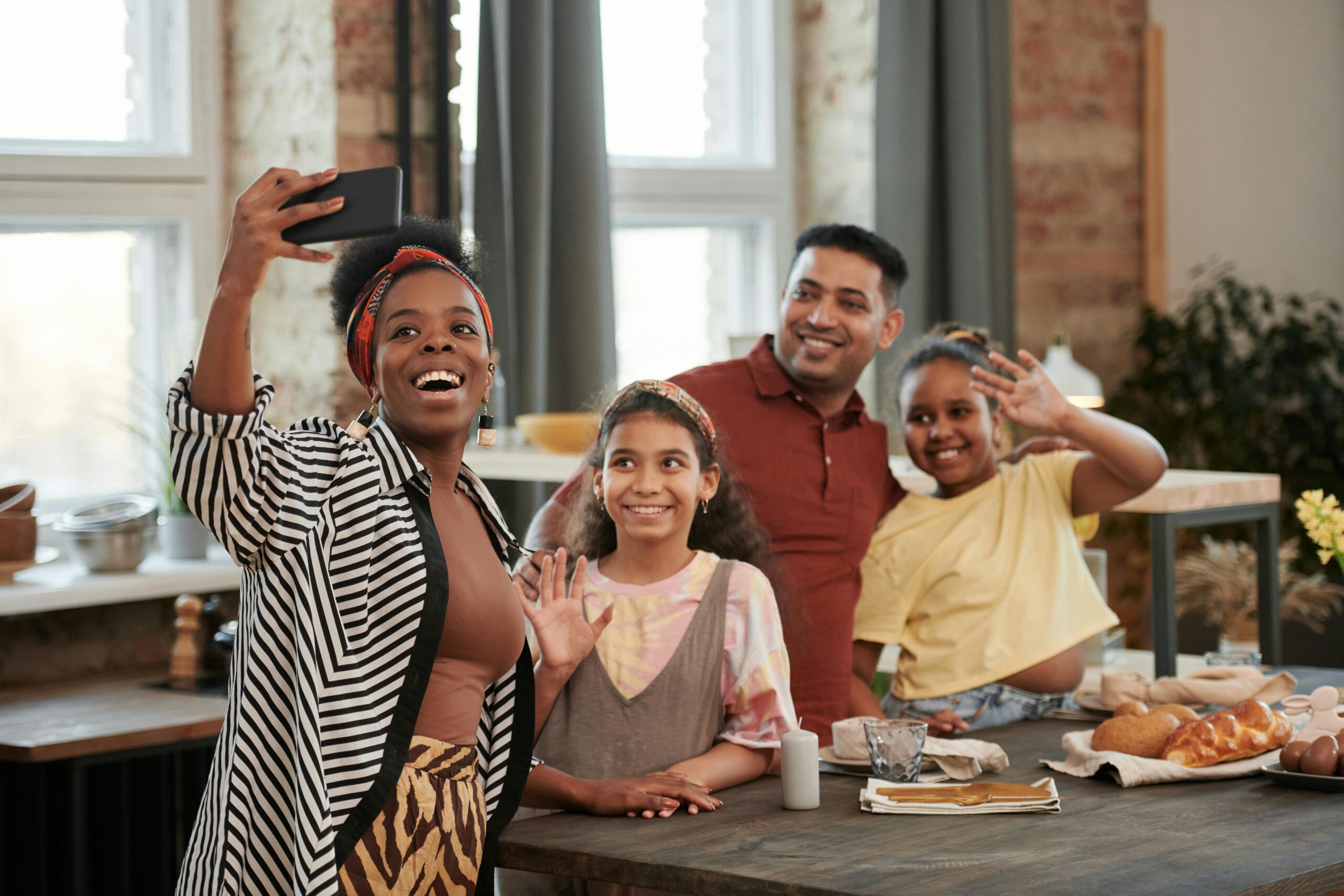 diverse autism family receiving ABA therapy services via Telehealth california self-determination program regional center of east bay